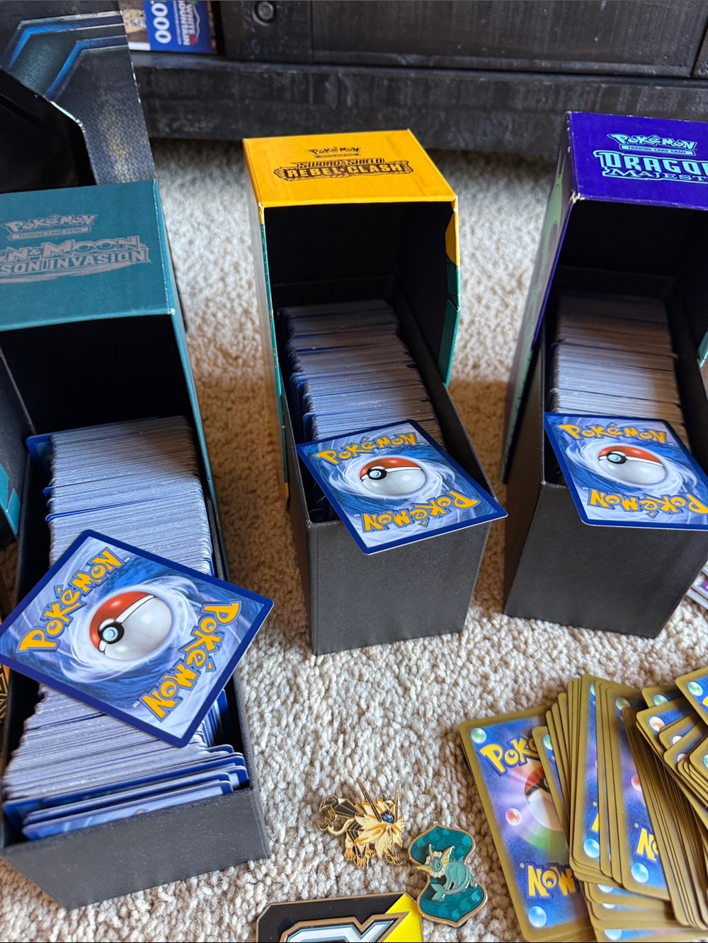 Pokemon Trading Cards Tins Accessories Huge Bundle - Picture 14 of 17
